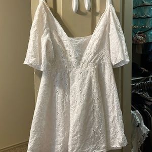 Cute white summer dress
